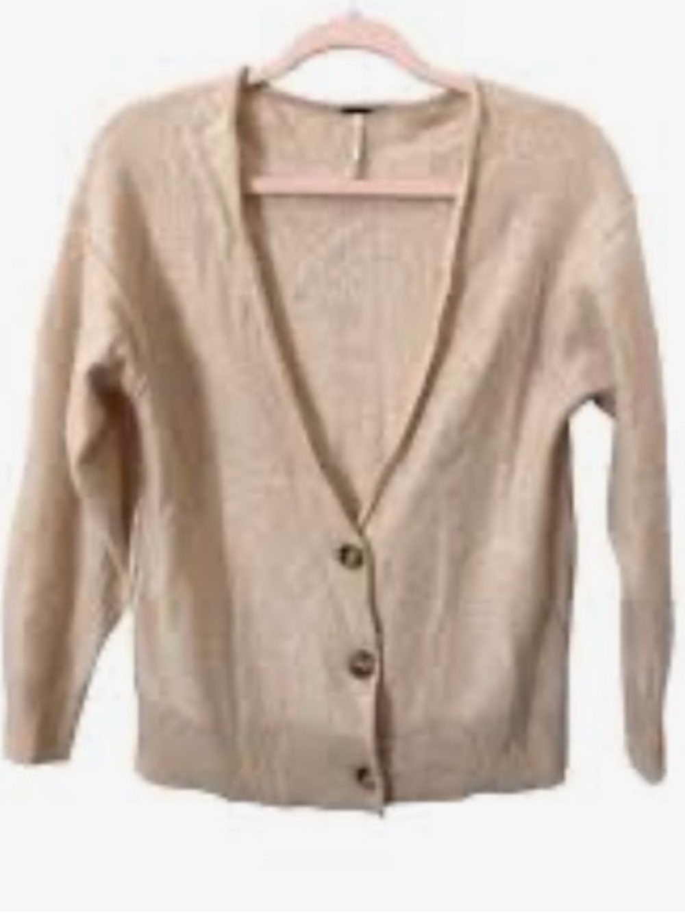 Free People School Boy Cashmere Cardigan